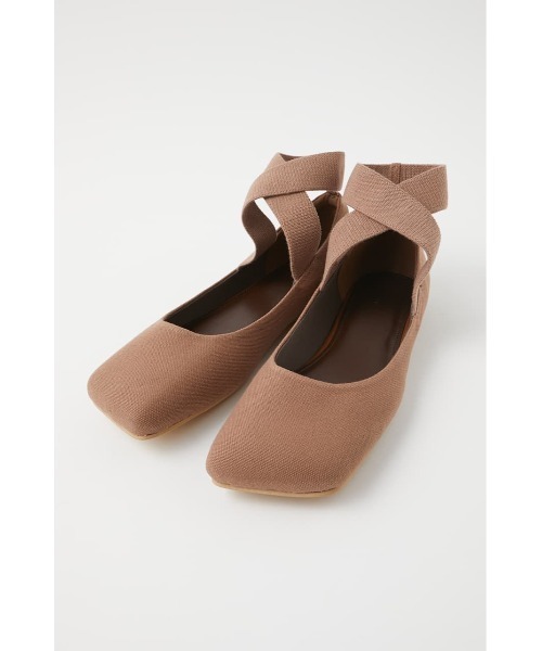 M_(エムアンダーバー)の「【M_】SQUARE TOE FLAT SHOES(パンプス・レディース・ブラウン/アイボリー/ブラック・LARGE/MEDIUM/SMALL)」の18枚目の写真