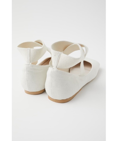 M_(エムアンダーバー)の「【M_】SQUARE TOE FLAT SHOES(パンプス・レディース・ブラウン/アイボリー/ブラック・LARGE/MEDIUM/SMALL)」の7枚目の写真