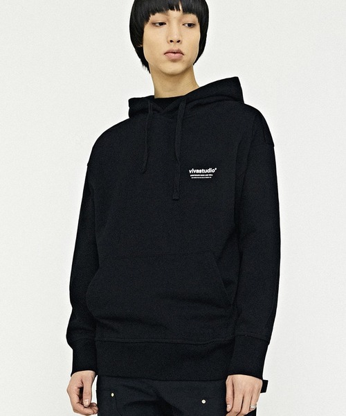 VIVASTUDIO（ビバスタジオ）の「【UNISEX】vivastudio／LOCATION フーディー  2277083（パーカー・レディース・ライトグレー/ブラック/グリーン・SMALL/MEDIUM/LARGE/X-LARGE）」の9枚目の写真