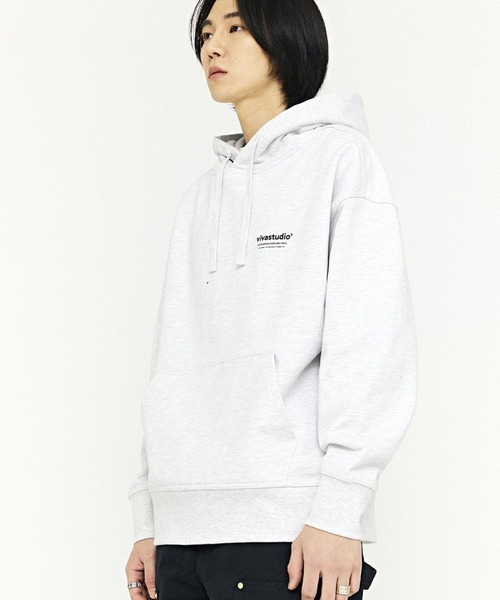 VIVASTUDIO（ビバスタジオ）の「【UNISEX】vivastudio／LOCATION フーディー  2277083（パーカー・レディース・ライトグレー/ブラック/グリーン・SMALL/MEDIUM/LARGE/X-LARGE）」の14枚目の写真