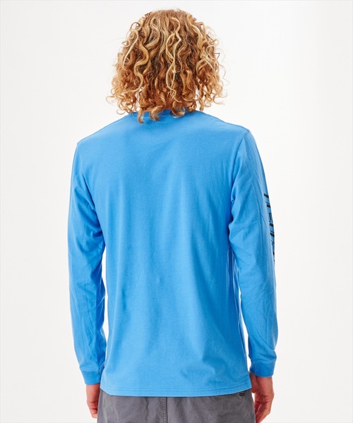 rip curl(リップカール)の「【RIPCURL(リップカール)】FADE OUT ICON/袖プリントロゴ長袖ロンT(Tシャツ/カットソー・メンズ・ブラック/ナチュラル/ピンク系その他/プラム/ブラック×ピンク/ブルー系その他・MEDIUM/LARGE/X-LARGE/SMALL/X-SMALL)」の14枚目の写真