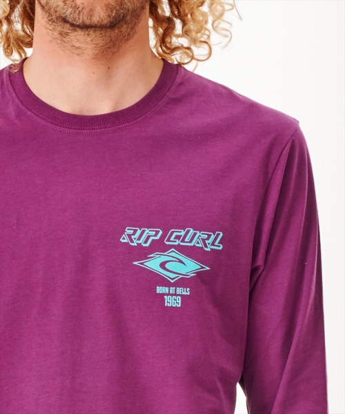 rip curl(リップカール)の「【RIPCURL(リップカール)】FADE OUT ICON/袖プリントロゴ長袖ロンT(Tシャツ/カットソー・メンズ・ブラック/ナチュラル/ピンク系その他/プラム/ブラック×ピンク/ブルー系その他・MEDIUM/LARGE/X-LARGE/SMALL/X-SMALL)」の20枚目の写真