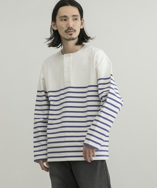 SEEALL（シーオール）の「『別注』SEEALL×Le minor×URBAN RESEARCH  GRAND AMI（Tシャツ/カットソー・メンズ・ホワイト/ブルー系その他・5/6）」の10枚目の写真