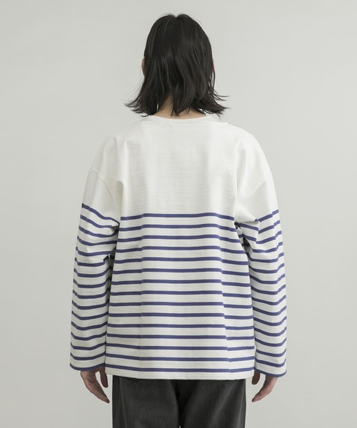 SEEALL（シーオール）の「『別注』SEEALL×Le minor×URBAN RESEARCH  GRAND AMI（Tシャツ/カットソー・メンズ・ホワイト/ブルー系その他・5/6）」の14枚目の写真