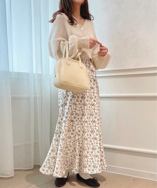 apres jour（アプレジュール）の「ロングマーメイドスカート【ZOZOTOWN限定アイテム】（スカート・レディース・ホワイト系その他2/ホワイト系その他/ピンク/ブラック/ブラック系その他/アイボリー・X-LARGE/MEDIUM/SMALL）」の4枚目の写真