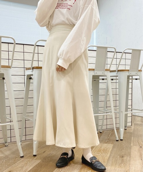 apres jour（アプレジュール）の「ロングマーメイドスカート【ZOZOTOWN限定アイテム】（スカート・レディース・ホワイト系その他2/ホワイト系その他/ピンク/ブラック/ブラック系その他/アイボリー・X-LARGE/MEDIUM/SMALL）」の8枚目の写真