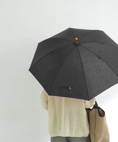 URBAN RESEARCH（アーバンリサーチ）の「『晴雨兼用』バンブーパラソル（長傘・レディース・イエロー/ドット/ブラック・-）」の22枚目の写真