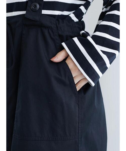 Green　Parks（グリーンパークス）の「スポーティジャンパースカート（ワンピース・レディース・カーキ/ブラック・FREE）」の9枚目の写真