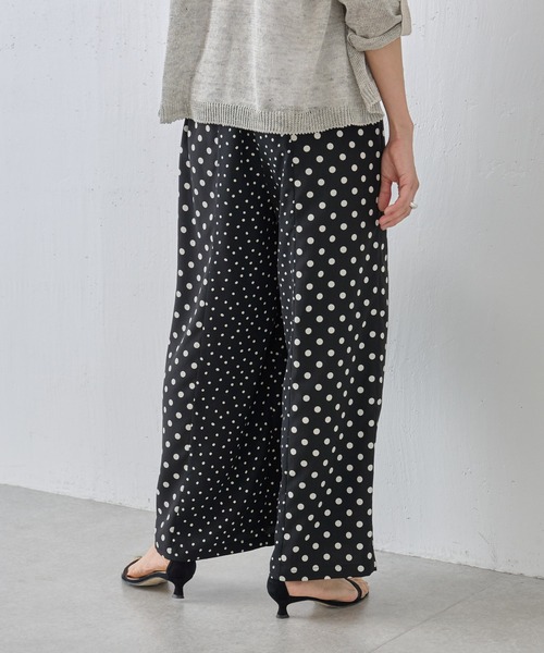 BEARDSLEY(ビアズリー)の「ドットコンビパンツ(その他パンツ・レディース・ブラック・0/2/1)」の19枚目の写真