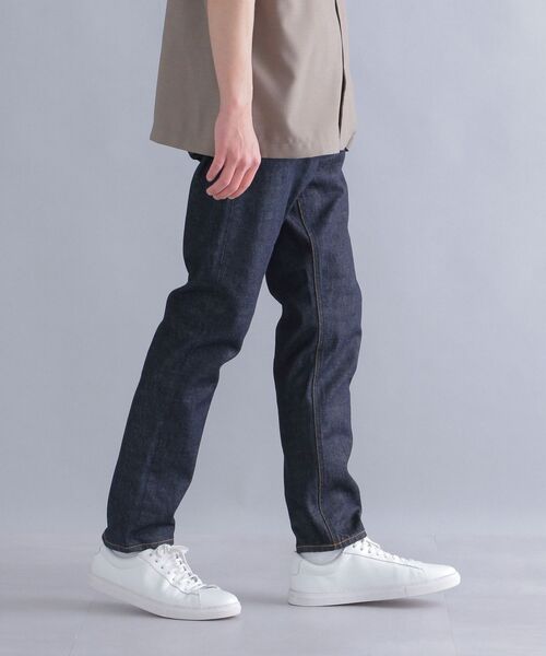 SHIPS（シップス）の「SHIPS: オイカワデニム セルビッチ ジャストレングス 5ポケット デニム パンツ（デニムパンツ・メンズ・ネイビー・29/30/31/32/33/34）」の5枚目の写真