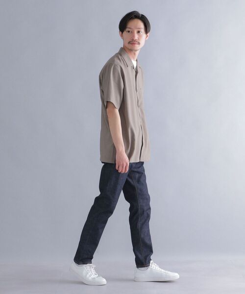 SHIPS（シップス）の「SHIPS: オイカワデニム セルビッチ ジャストレングス 5ポケット デニム パンツ（デニムパンツ・メンズ・ネイビー・29/30/31/32/33/34）」の9枚目の写真
