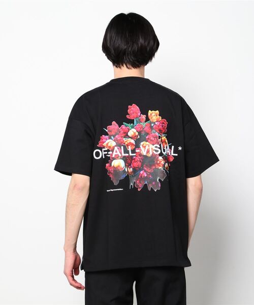 A4A（エーフォーエー）の「A4A/エーフォーエー/C.FLOWER SST/ショートスリーブTシャツ（Tシャツ/カットソー・メンズ・ホワイト/ブラック・FREE）」の4枚目の写真