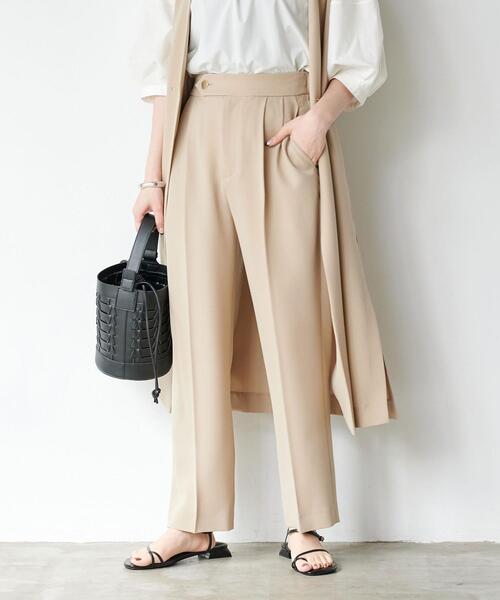 【WEB限定】［ XS /H148-155㎝］Pトロ ハイチェスト パンツ -マシンウォッシャブル・ストレッチ・防シワ-