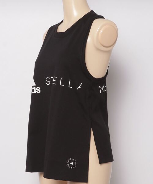 adidas by Stella McCartney(アディダスバイステラマッカートニー)の「【adidas by Stella McCartney】ADIDAS BY STELLA MCCARTNEY スポーツウェア ロゴタンクトップ (レディース)(タンクトップ・レディース・ホワイト/ブラック/パープル・SMALL/MEDIUM/LARGE/X-LARGE)」の11枚目の写真