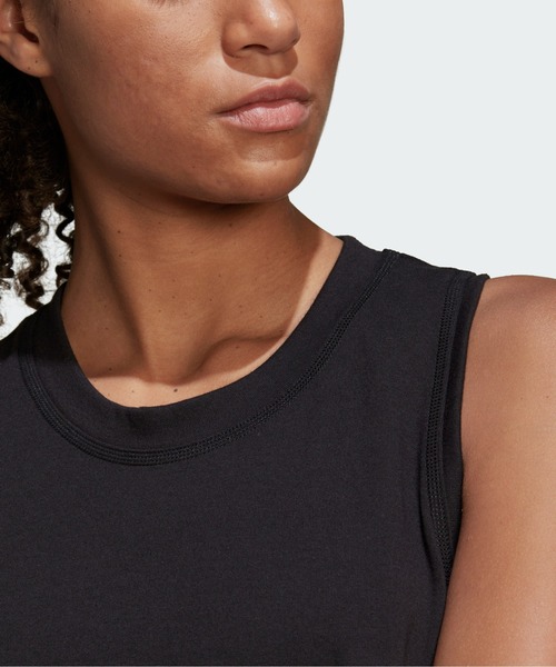 adidas by Stella McCartney(アディダスバイステラマッカートニー)の「【adidas by Stella McCartney】ADIDAS BY STELLA MCCARTNEY スポーツウェア ロゴタンクトップ (レディース)(タンクトップ・レディース・ホワイト/ブラック/パープル・SMALL/MEDIUM/LARGE/X-LARGE)」の9枚目の写真