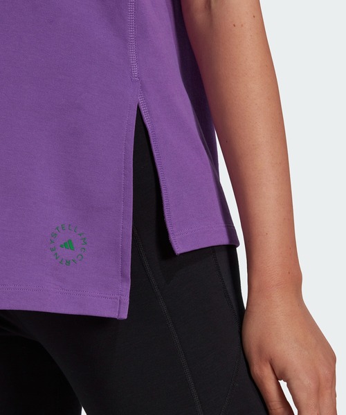 adidas by Stella McCartney(アディダスバイステラマッカートニー)の「【adidas by Stella McCartney】ADIDAS BY STELLA MCCARTNEY スポーツウェア ロゴタンクトップ (レディース)(タンクトップ・レディース・ホワイト/ブラック/パープル・SMALL/MEDIUM/LARGE/X-LARGE)」の15枚目の写真