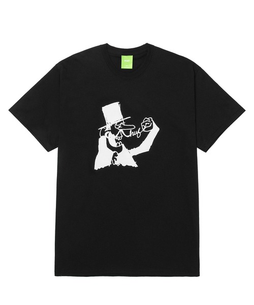 HUF(ハフ)の「DASTARDLY TEE / HUF プリント Tシャツ(Tシャツ/カットソー・メンズ・ホワイト/ブラック・SMALL/MEDIUM/LARGE/X-LARGE/XX-LARGE)」の8枚目の写真