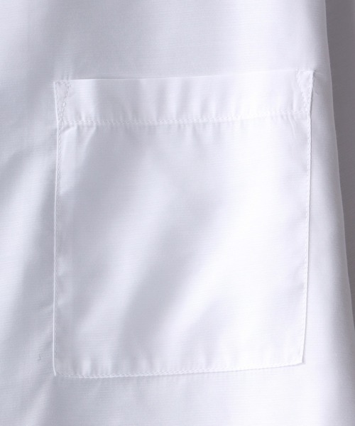 SITRY（シトリー）の「Oversize Drop shoulder Cleric Open Collar Shirt/オーバーサイズ ドロップショルダー クレリック オープンカラー シャツ（シャツ/ブラウス・メンズ・ホワイト/チャコールグレー/ブラック/ブルーグリーン/グレイッシュベージュ/グレイッシュブルー・M/L）」の8枚目の写真