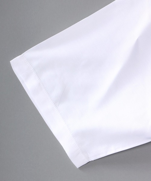 SITRY（シトリー）の「Oversize Drop shoulder Cleric Open Collar Shirt/オーバーサイズ ドロップショルダー クレリック オープンカラー シャツ（シャツ/ブラウス・メンズ・ホワイト/チャコールグレー/ブラック/ブルーグリーン/グレイッシュベージュ/グレイッシュブルー・M/L）」の10枚目の写真