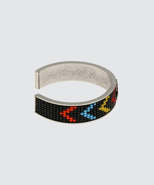 MARCELO BURLON(マルセロ・バーロン)の「CROSS BEADS RIGID BRACELET(ブレスレット・メンズ・シルバー系その他・ONE SIZE)」の2枚目の写真