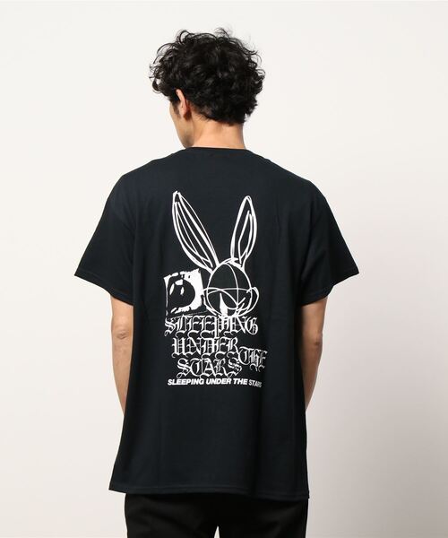 NO WAY(ノーウェイ)の「/青空カンパニー/PRINT S/S TEE(Tシャツ/カットソー・メンズ・ブラック・LARGE)」の10枚目の写真