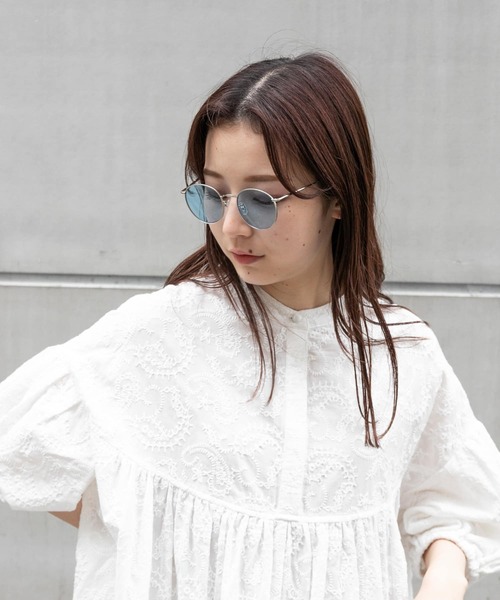 SMELLY（スメリー）の「メタルフレームサングラス（サングラス・レディース・ブラック系その他/ブルー系その他・-）」の4枚目の写真