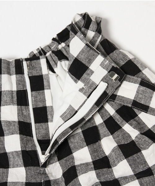 WEGO（ウィゴー）の「WEGO/綿麻ハイウエストタックキュロット（その他パンツ・レディース・ブラック/ブルー/その他1・FREE）」の10枚目の写真