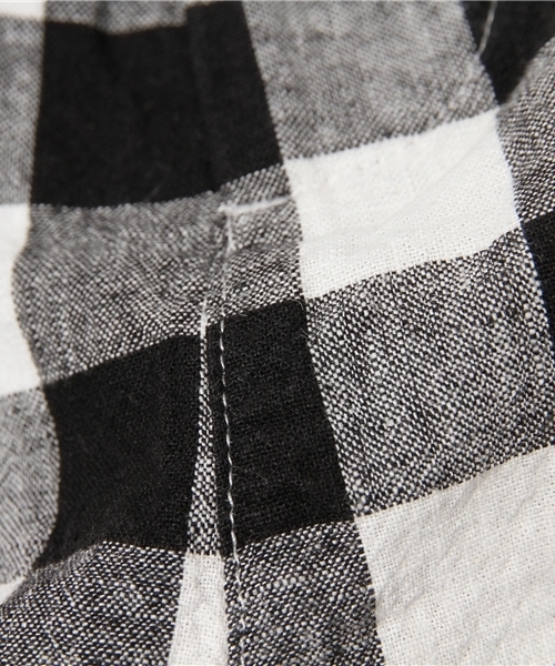 WEGO（ウィゴー）の「WEGO/綿麻ハイウエストタックキュロット（その他パンツ・レディース・ブラック/ブルー/その他1・FREE）」の4枚目の写真