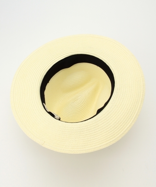 Ray BEAMS（レイビームス）の「Ray BEAMS / 中折れ HAT（ハット・レディース・ホワイト/ベージュ・ONE SIZE）」の4枚目の写真