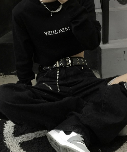 NOVESSEL（ノベセル）の「A'GEM/9 × .kom『NOVESSEL/ノベセル』チェーン付きベルト（ベルト・レディース・ブラック・FREE）」の7枚目の写真