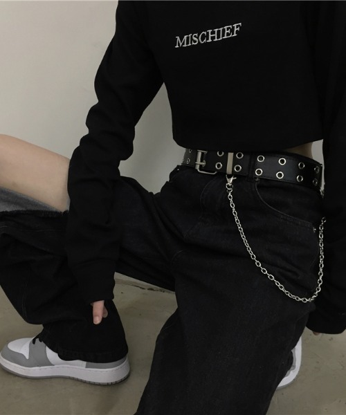 NOVESSEL（ノベセル）の「A'GEM/9 × .kom『NOVESSEL/ノベセル』チェーン付きベルト（ベルト・レディース・ブラック・FREE）」の12枚目の写真