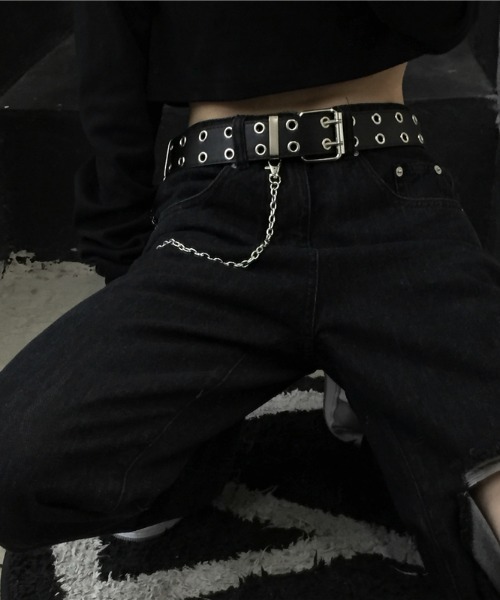 NOVESSEL（ノベセル）の「A'GEM/9 × .kom『NOVESSEL/ノベセル』チェーン付きベルト（ベルト・レディース・ブラック・FREE）」の8枚目の写真