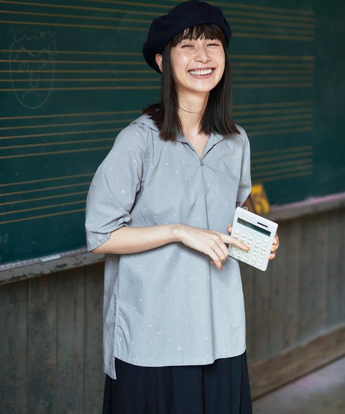 CHANEL 麻　ブラウス☆着丈80 CHANEL 麻 ブラウス☆着丈80