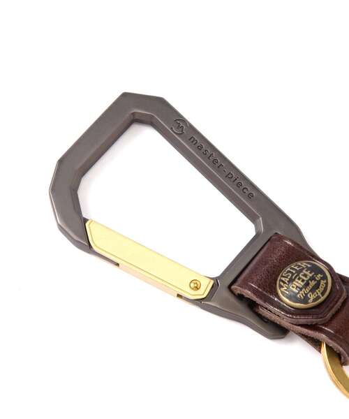 master-piece（マスターピース）の「master-piece（マスターピース）CARABINER キーホルダー No.02000（キーホルダー・メンズ・ブラック/レッド/グリーン/モカ/キャメル・F）」の11枚目の写真