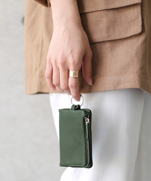 [mieno]牛革レザーキーケース（キーケース/キーアクセサリー）｜mieno（ミエノ）