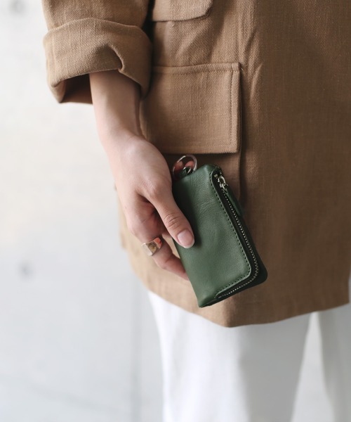 [mieno]牛革レザーキーケース（キーケース/キーアクセサリー）｜mieno（ミエノ）