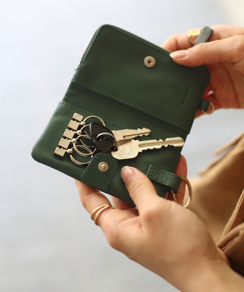 [mieno]牛革レザーキーケース（キーケース/キーアクセサリー）｜mieno（ミエノ）