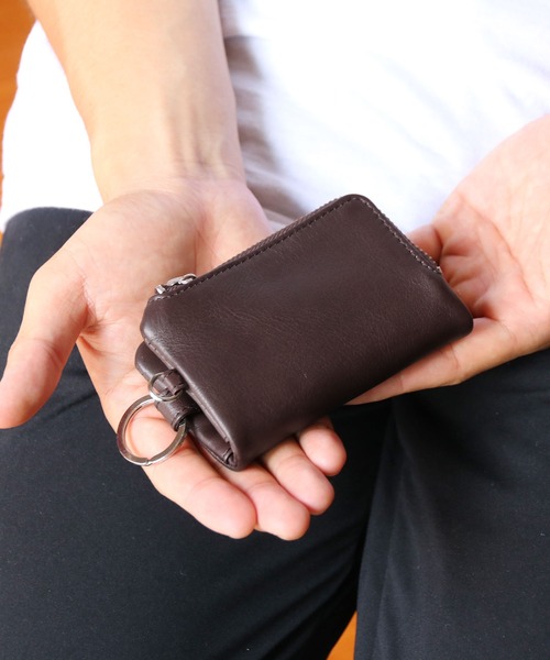 [mieno]牛革レザーキーケース（キーケース/キーアクセサリー）｜mieno（ミエノ）