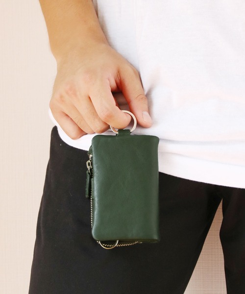 [mieno]牛革レザーキーケース（キーケース/キーアクセサリー）｜mieno（ミエノ）