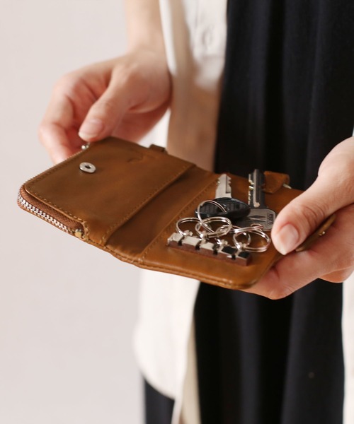 [mieno]牛革レザーキーケース（キーケース/キーアクセサリー）｜mieno（ミエノ）