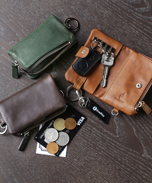 [mieno]牛革レザーキーケース（キーケース/キーアクセサリー）｜mieno（ミエノ）