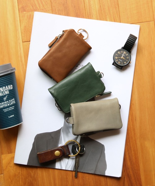 [mieno]牛革レザーキーケース（キーケース/キーアクセサリー）｜mieno（ミエノ）