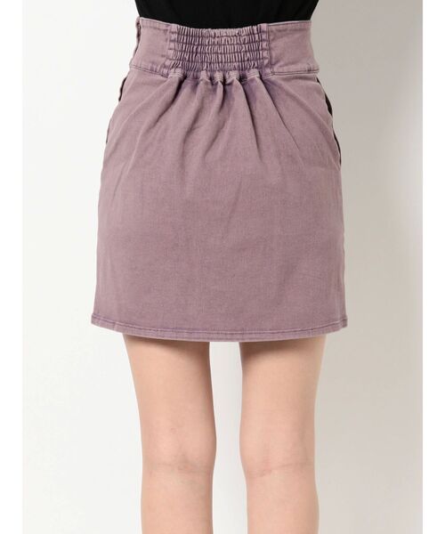 RESEXXY(リゼクシー)の「フロントポケットデニムスカート【セットアップ着用可能】(デニムスカート・レディース・インディゴブルー/パープル/ブラウン・FREE)」の16枚目の写真