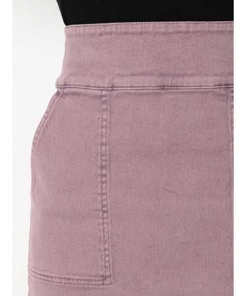 RESEXXY(リゼクシー)の「フロントポケットデニムスカート【セットアップ着用可能】(デニムスカート・レディース・インディゴブルー/パープル/ブラウン・FREE)」の17枚目の写真