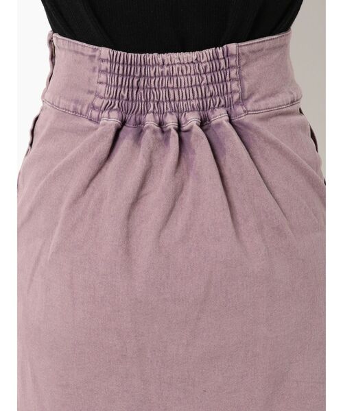 RESEXXY(リゼクシー)の「フロントポケットデニムスカート【セットアップ着用可能】(デニムスカート・レディース・インディゴブルー/パープル/ブラウン・FREE)」の18枚目の写真