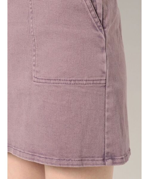 RESEXXY(リゼクシー)の「フロントポケットデニムスカート【セットアップ着用可能】(デニムスカート・レディース・インディゴブルー/パープル/ブラウン・FREE)」の20枚目の写真