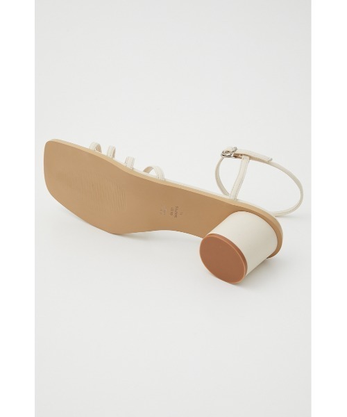 SLY(スライ)の「CROSS THIN STRAP SANDAL クロスシン ストラップ サンダル(サンダル・レディース・ブラック/アイボリー・LARGE/MEDIUM/SMALL)」の11枚目の写真