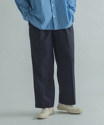 FORK&SPOON　2タックワイドストレートパンツ
