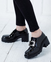 attagirl | スクエアトゥバックルシューズ(ドレスシューズ)