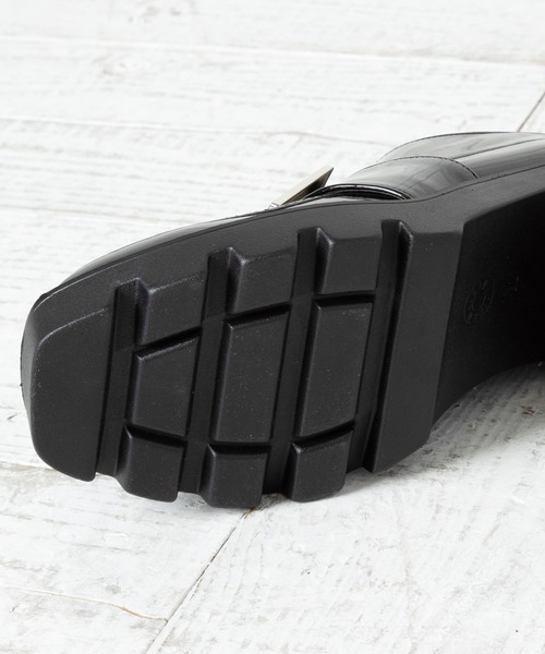 attagirl(アタガール)の「スクエアトゥバックルシューズ(ドレスシューズ・レディース・ブラック/ブラック系その他/ホワイト系その他・S/M/L/LL)」の8枚目の写真